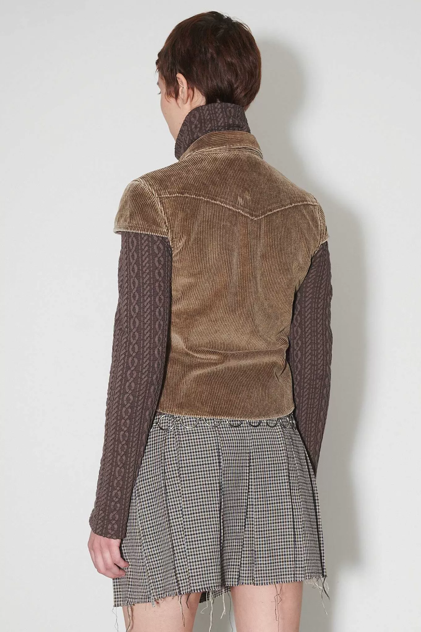 Daisy Shirt Shortsleeve Brown Enzyme Cord^Our Legacy New