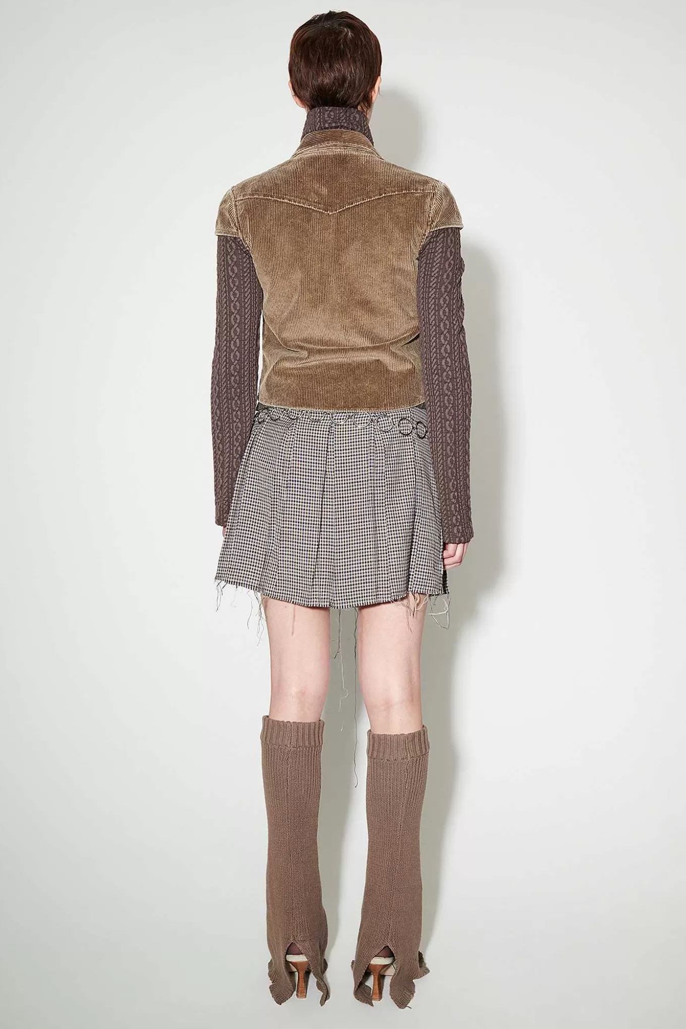 Daisy Shirt Shortsleeve Brown Enzyme Cord^Our Legacy New