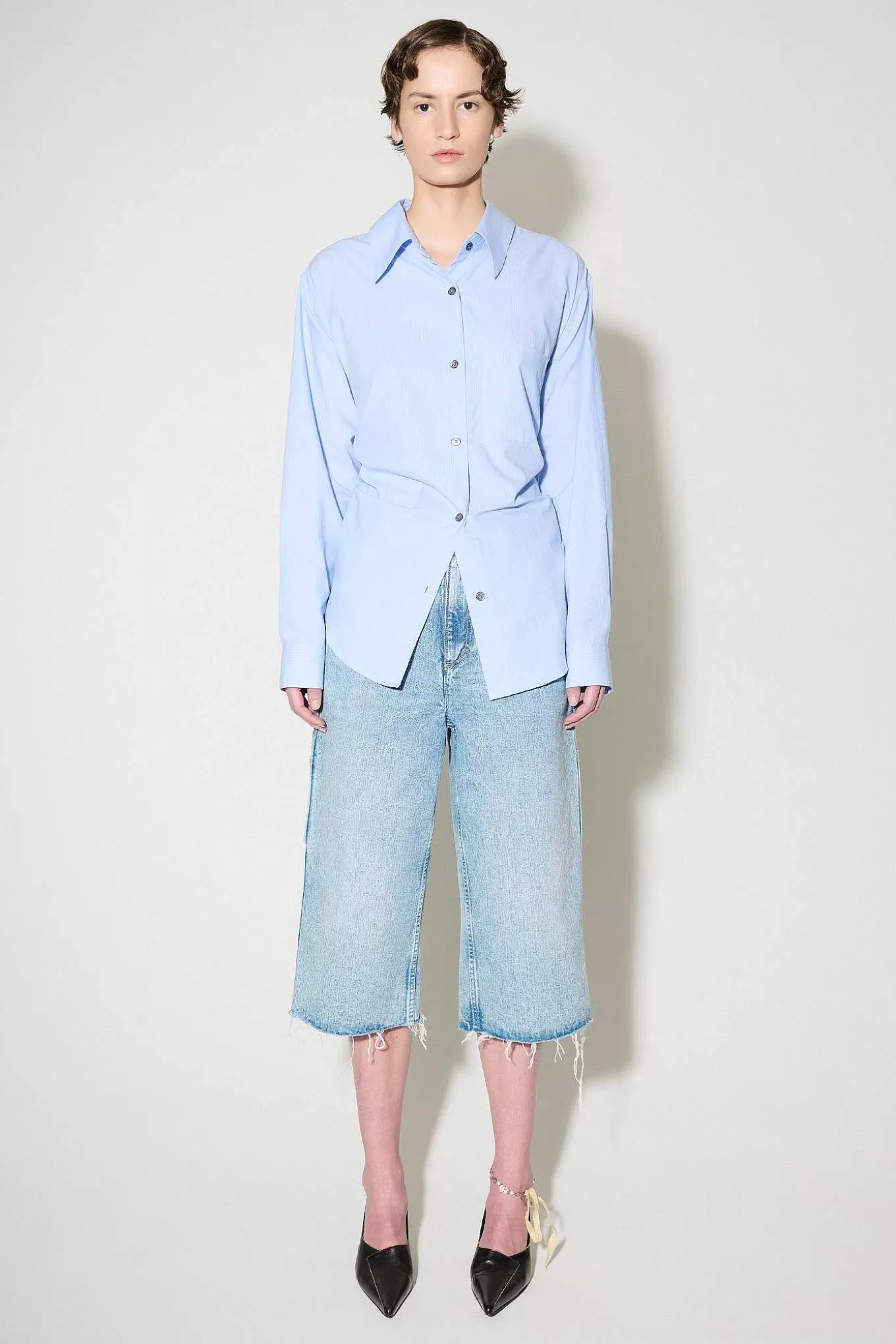 Forklaede Skjorte Azorerne Stripe Seashore Bomuld^Our Legacy Store